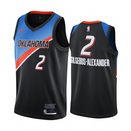 Dres Oklahoma City Thunder Shai Gilgeous-Alexander 2 2020-21 City Edition Swingman